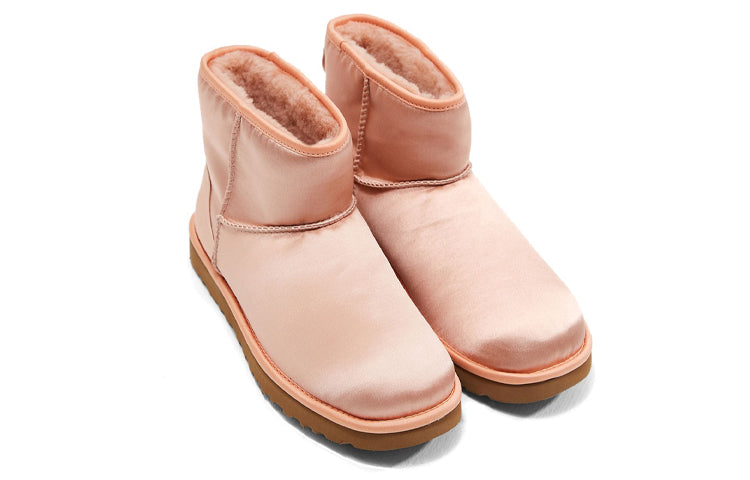 (WMNS) UGG Classic Mini Satin 'Pink Red' 1094985-SNTN