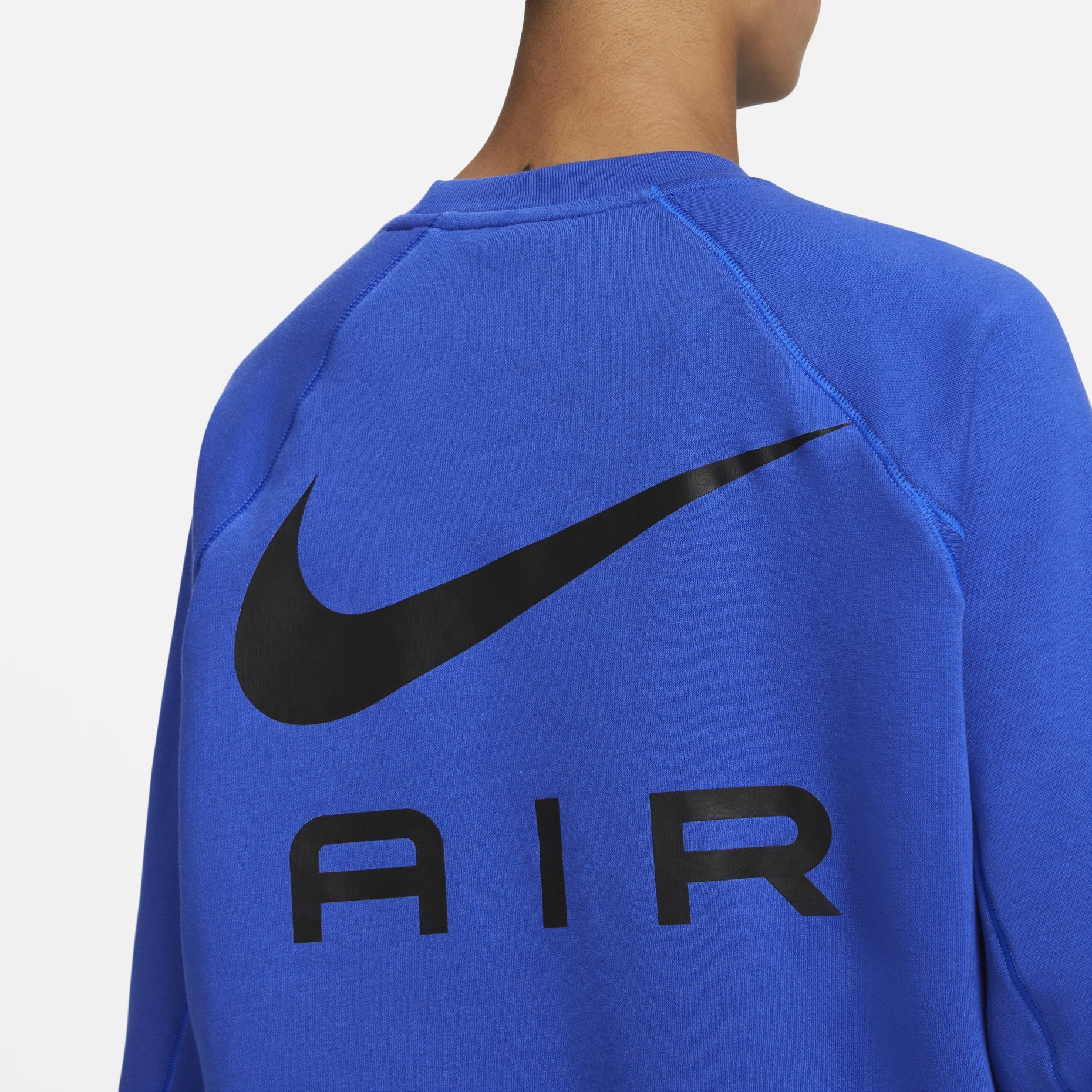 Nike Air Fleece Crew Sweatshirt 'Blue' FB7204-480