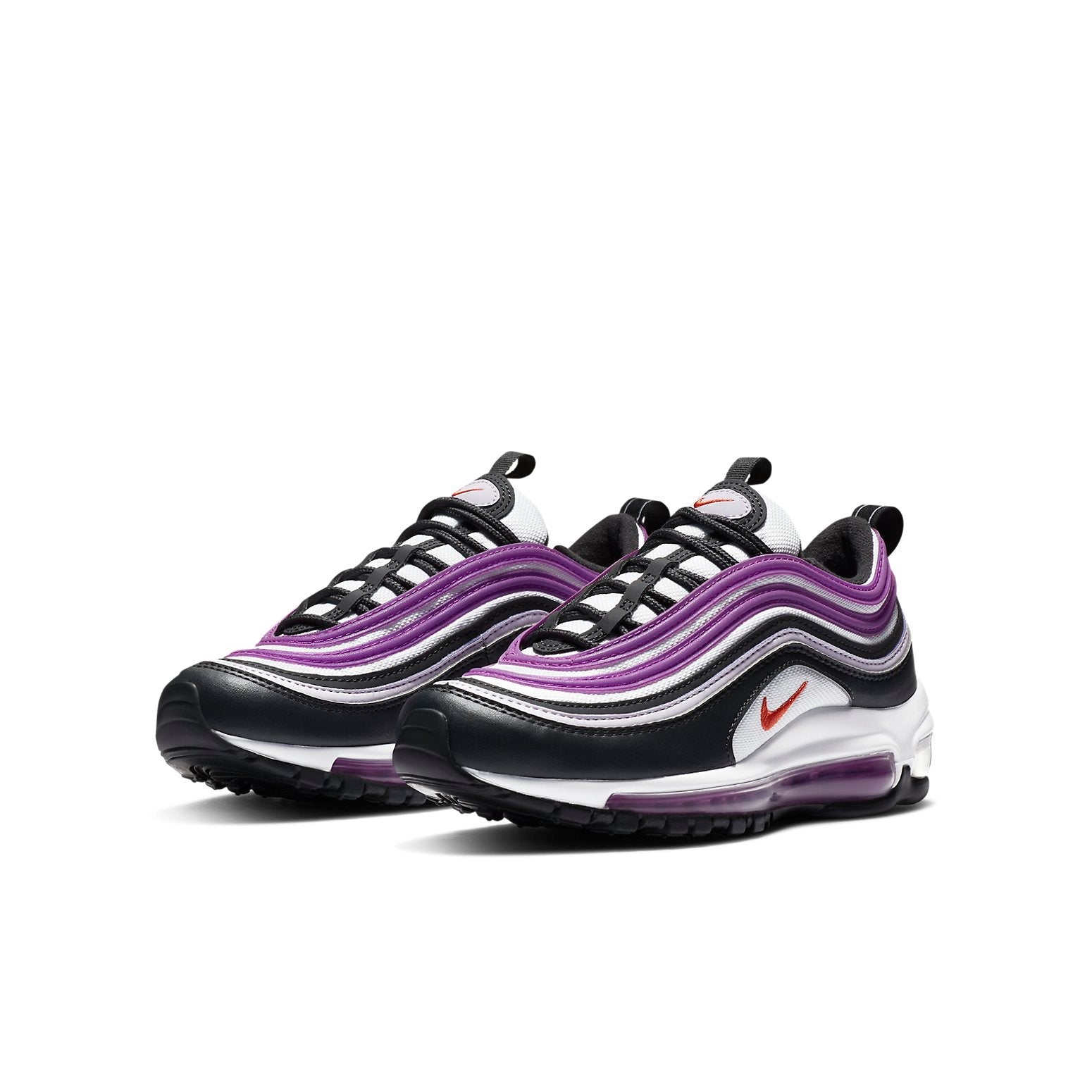 (GS) Nike Air Max 97 'Black White Purple' 921522-024