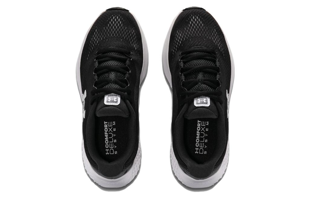 (WMNS) Under Armour Rogue 4 Shoes 'Black White' 3027005-001