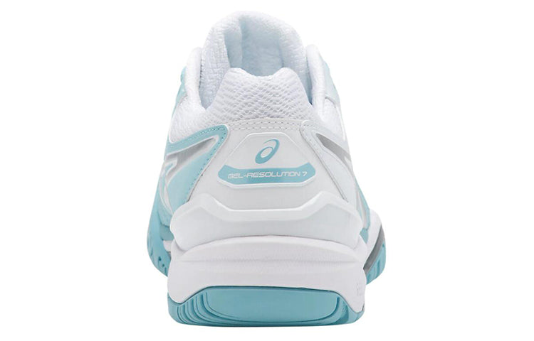 (WMNS) ASICS Gel Resolution 7 'Porcelain Blue Silver' E751Y-1493