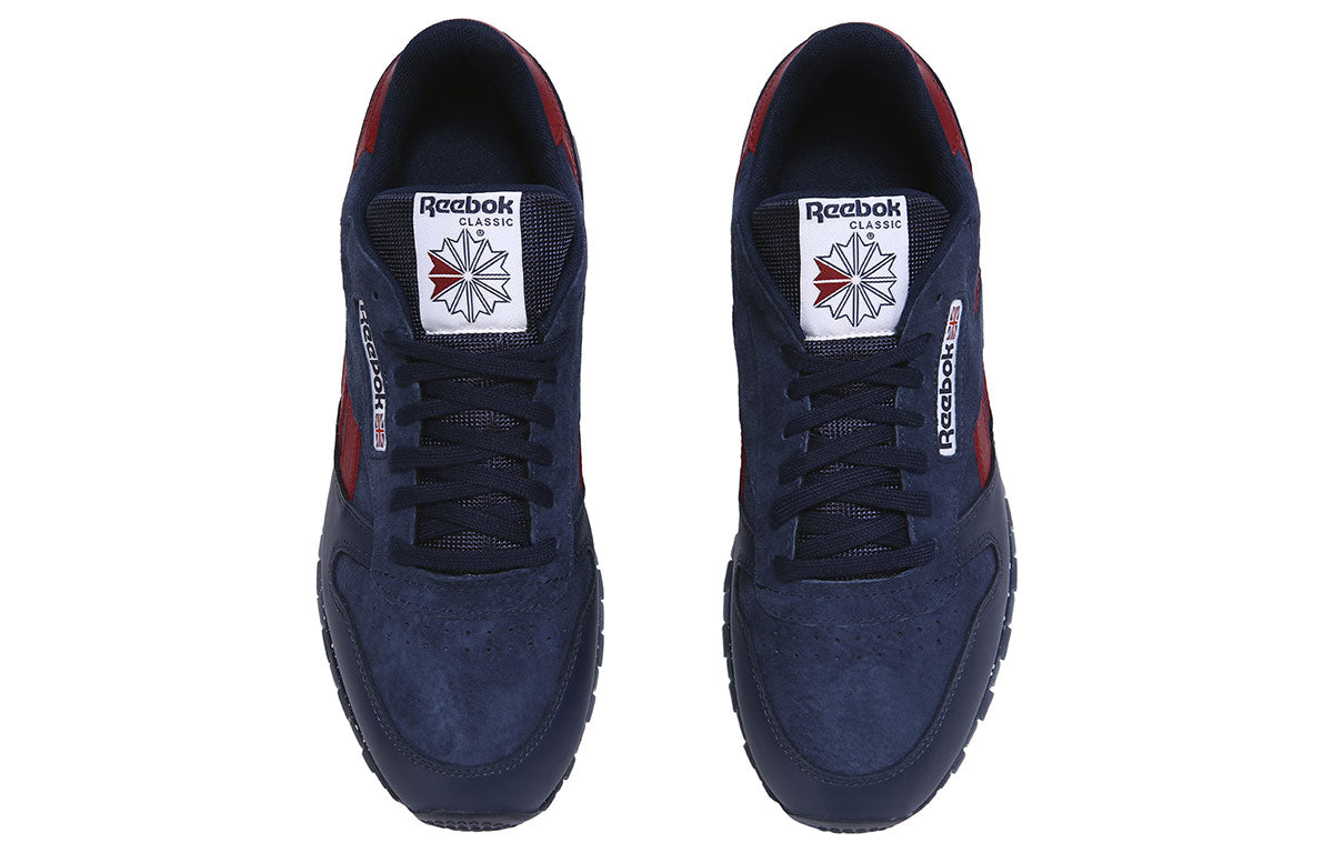 Reebok Cl Leather Mu Running Shoes Blue DV3945