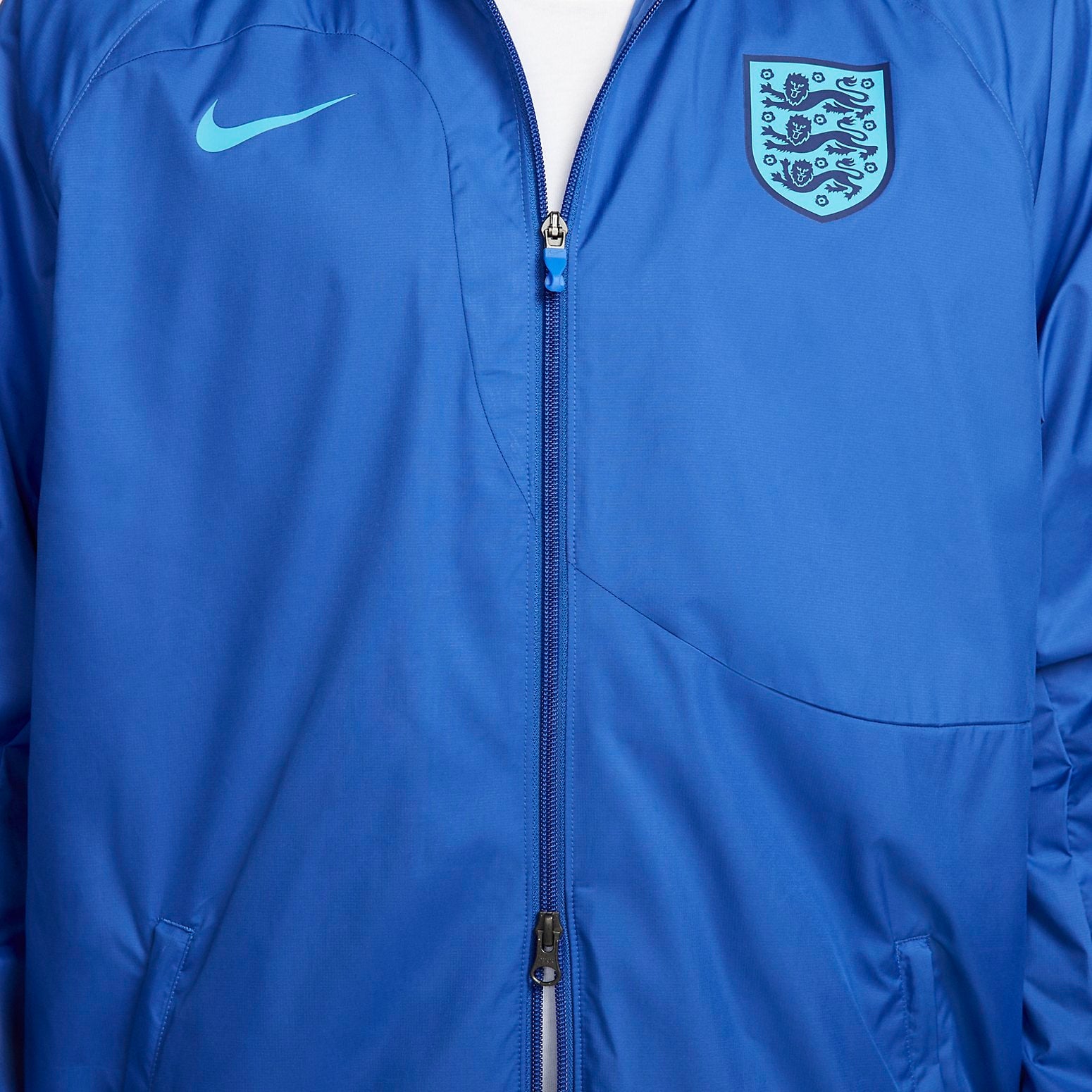 Nike England 2023 Dri-Fit Strike Anthem Hooded Jacket 'Blue' DH4697-480