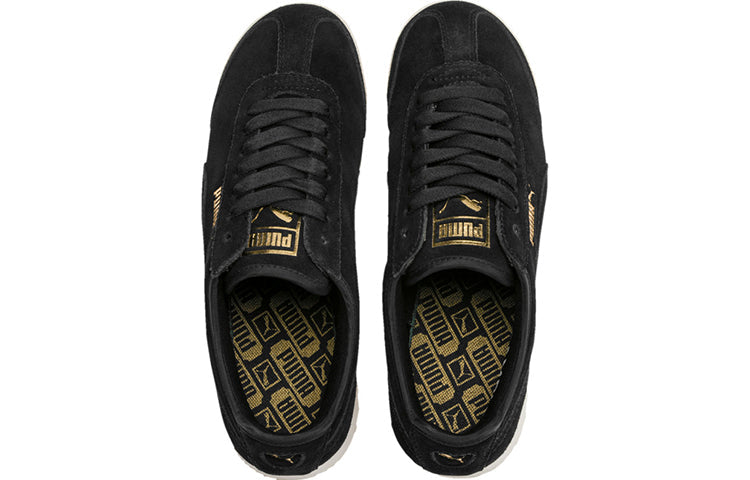 (WMNS) PUMA Roma Amor Suede 'Black' 370946-01