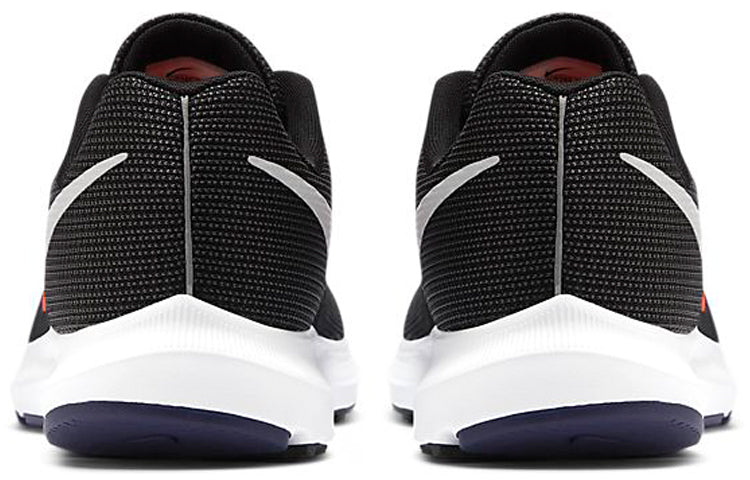 Nike Run Swift Shock Absorption Non-Slip Low Tops Sports Black Red 'Black' 908989-005