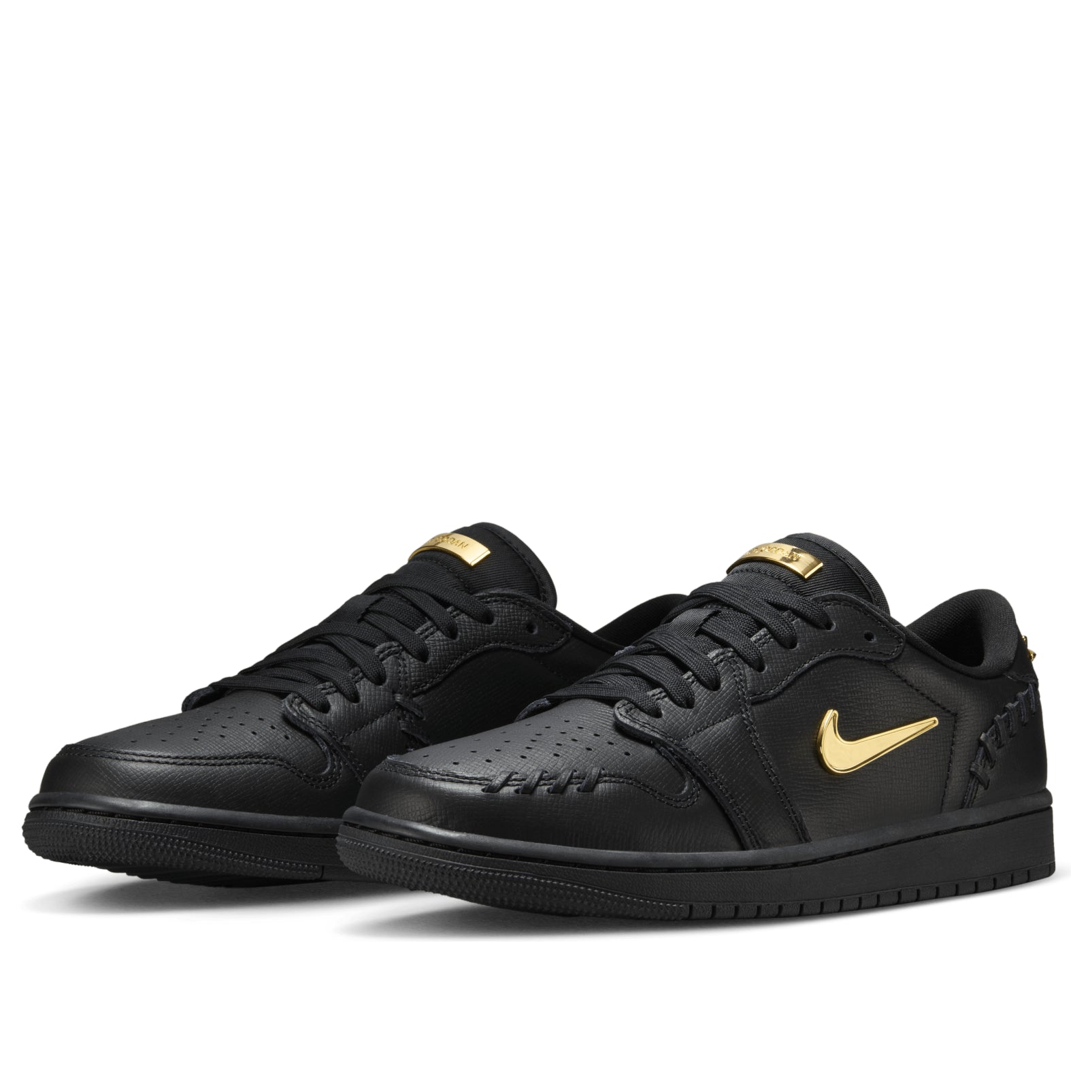 (WMNS) Air Jordan 1 Low Method of Make 'Black Metallic Gold' FN5032-007