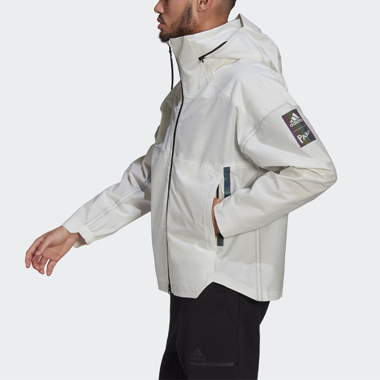 adidas Myshelter R.r Outdoor Yuyu Technology Hooded Jacket Coat White GK8707