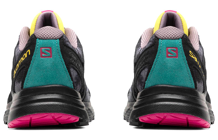 Bodega x SALOMON X-Mission 4 Suede 'Black yellow' 417145