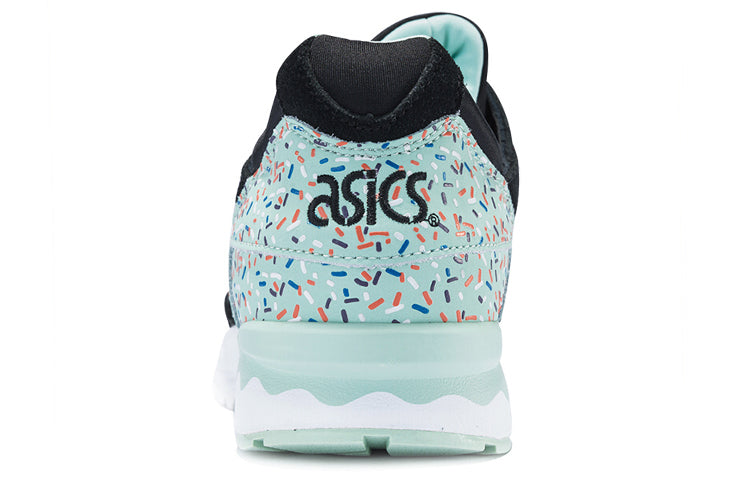 (WMNS) ASICS Gel Lyte 5 'Black Green Sprinkles' H7Z9L-9090