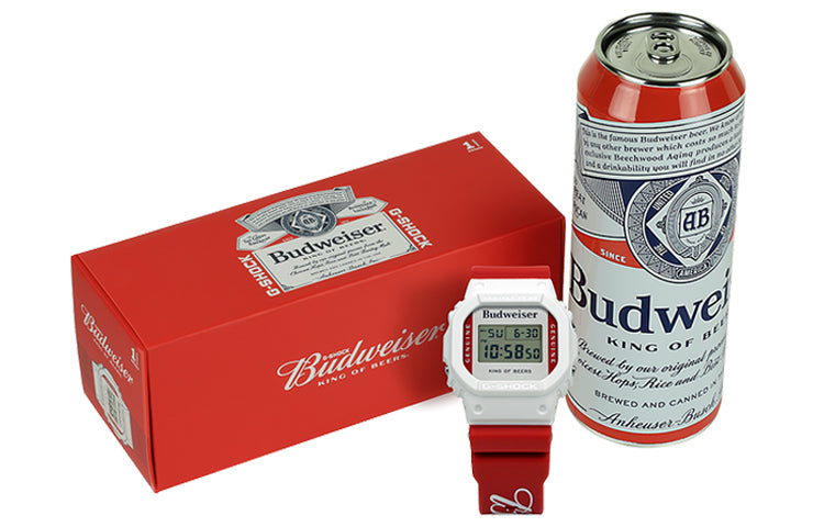CASIO G-Shock Square 'White Red' DW-5600-20