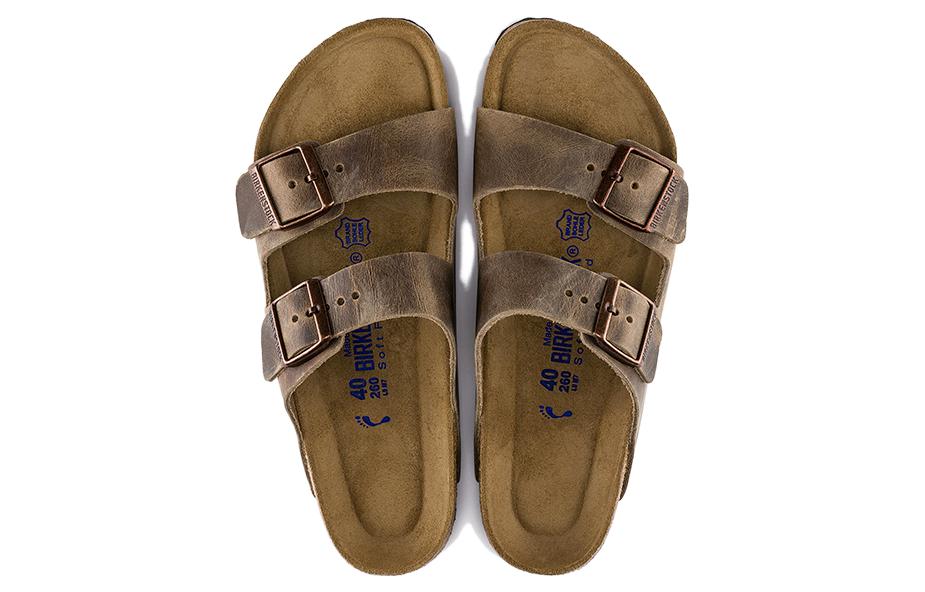 Birkenstock Arizona Soft Footbed Oiled Leather 'Tobacco Brown' 0552811