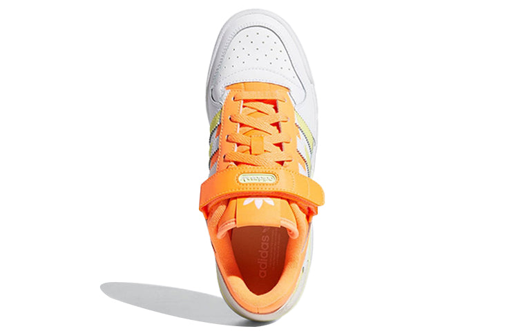 (WMNS) adidas originals Forum Low Premium 'White Orange' FY8020