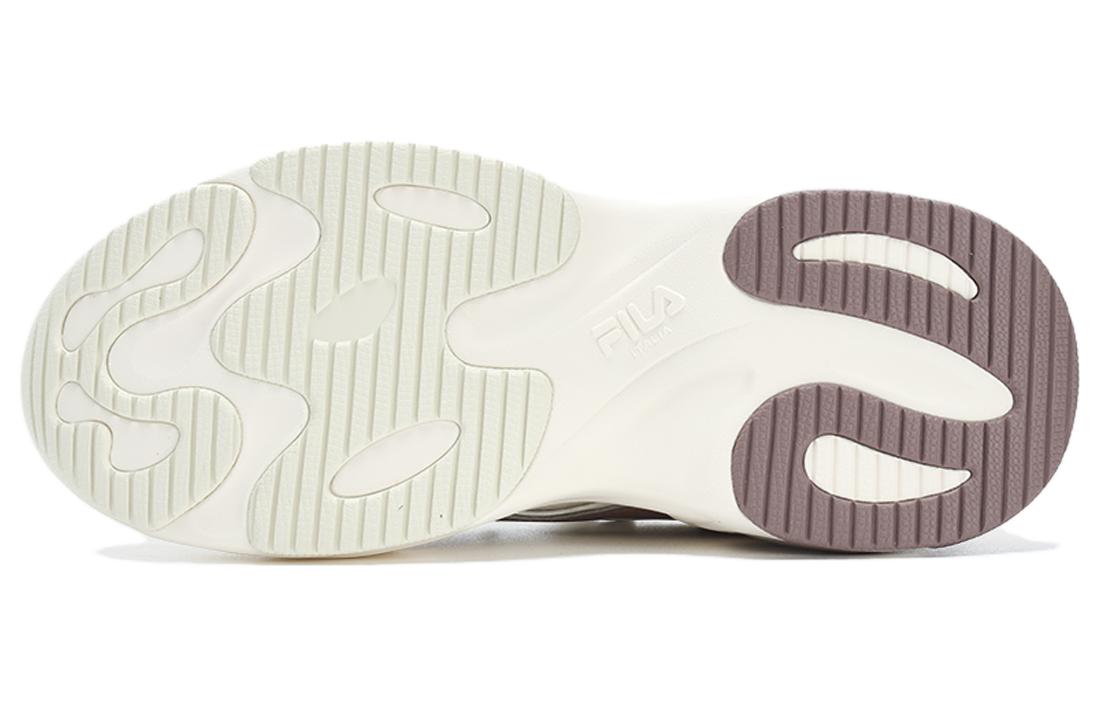 (WMNS) FILA FUSION Bubble Sneakers 'White Brown' T12W321305FGA
