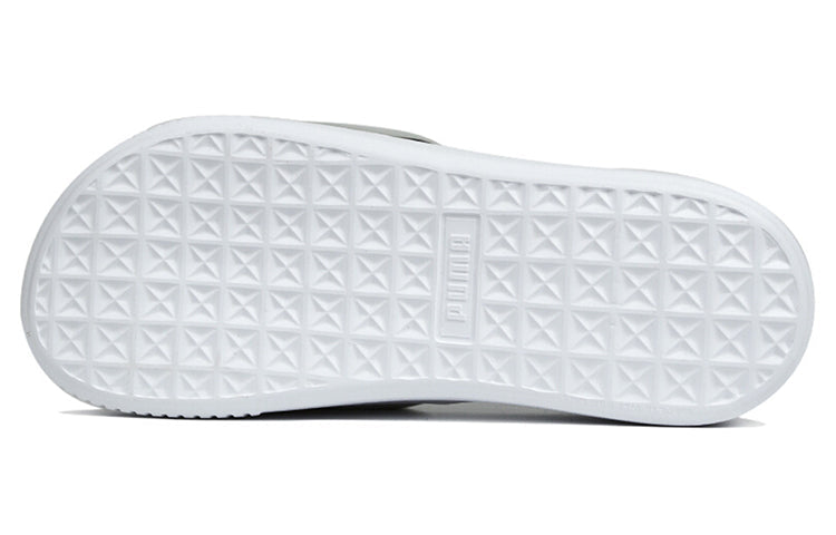 (WMNS) PUMA Platform Slide TZ 'White Silver' 369421-01