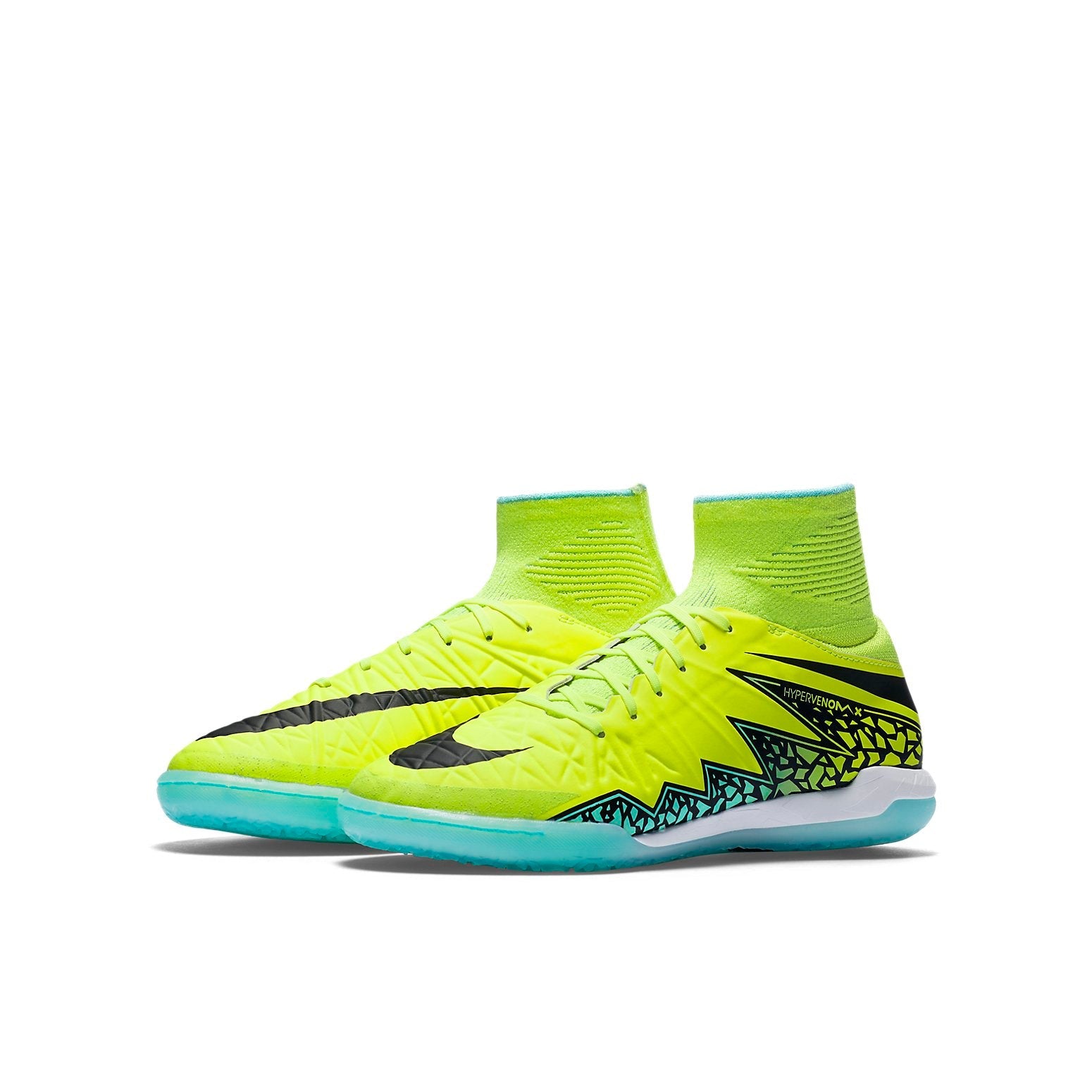 (GS) Nike HyperVenomX Proximo IC 'Yellow Black Blue' 747487-700