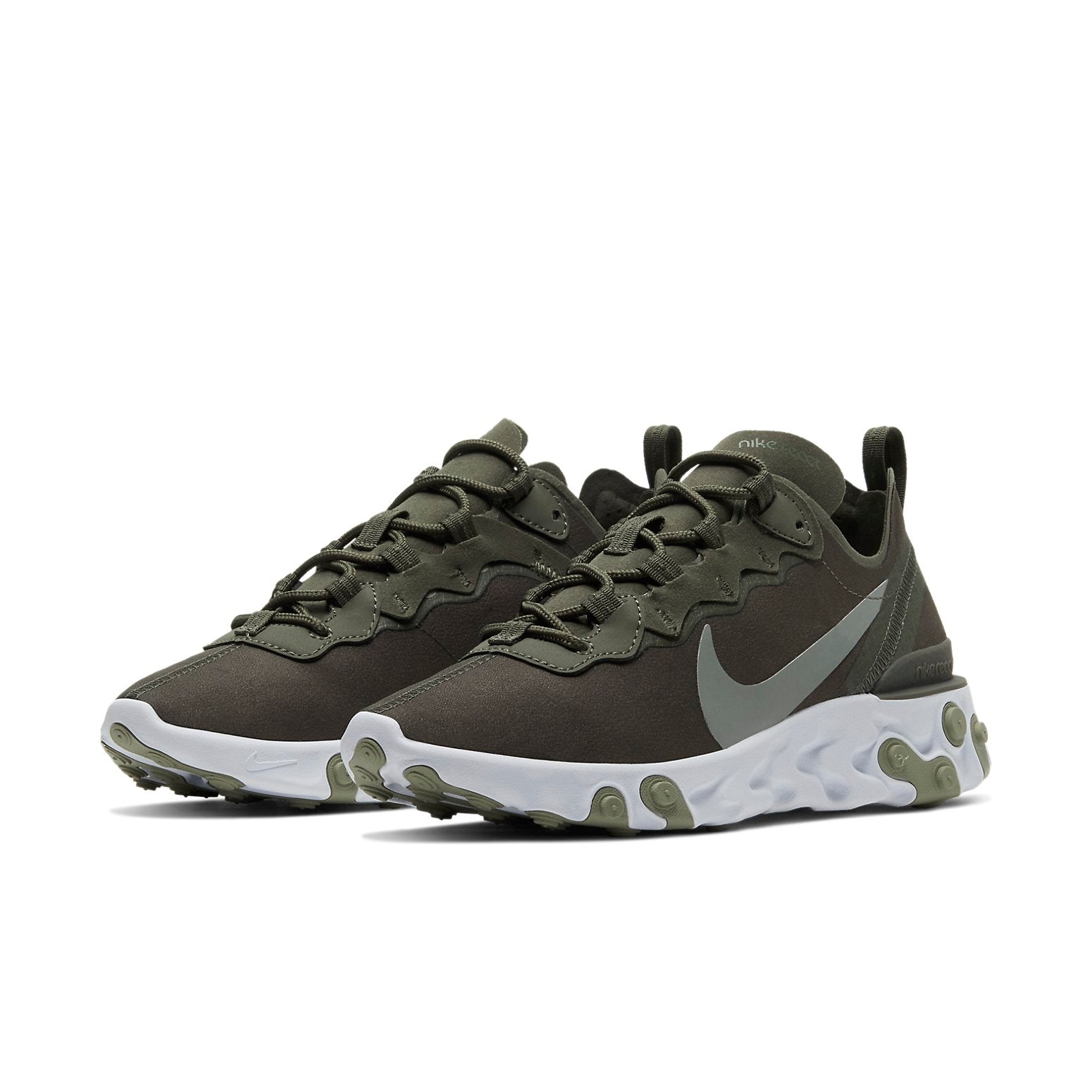 (WMNS) Nike React Element 55 'Cargo Khaki' BQ2728-302