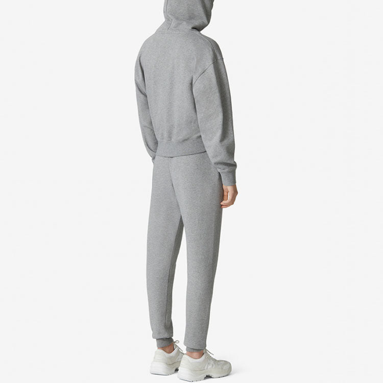 (WMNS) KENZO SS21 Small Tiger Head Embroidered Loose Version Hoodie Gray FB52SW7774ML-95