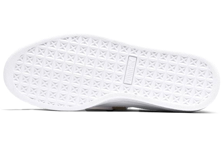 (WMNS) PUMA Basket Heart Patent 'White' 363073-02