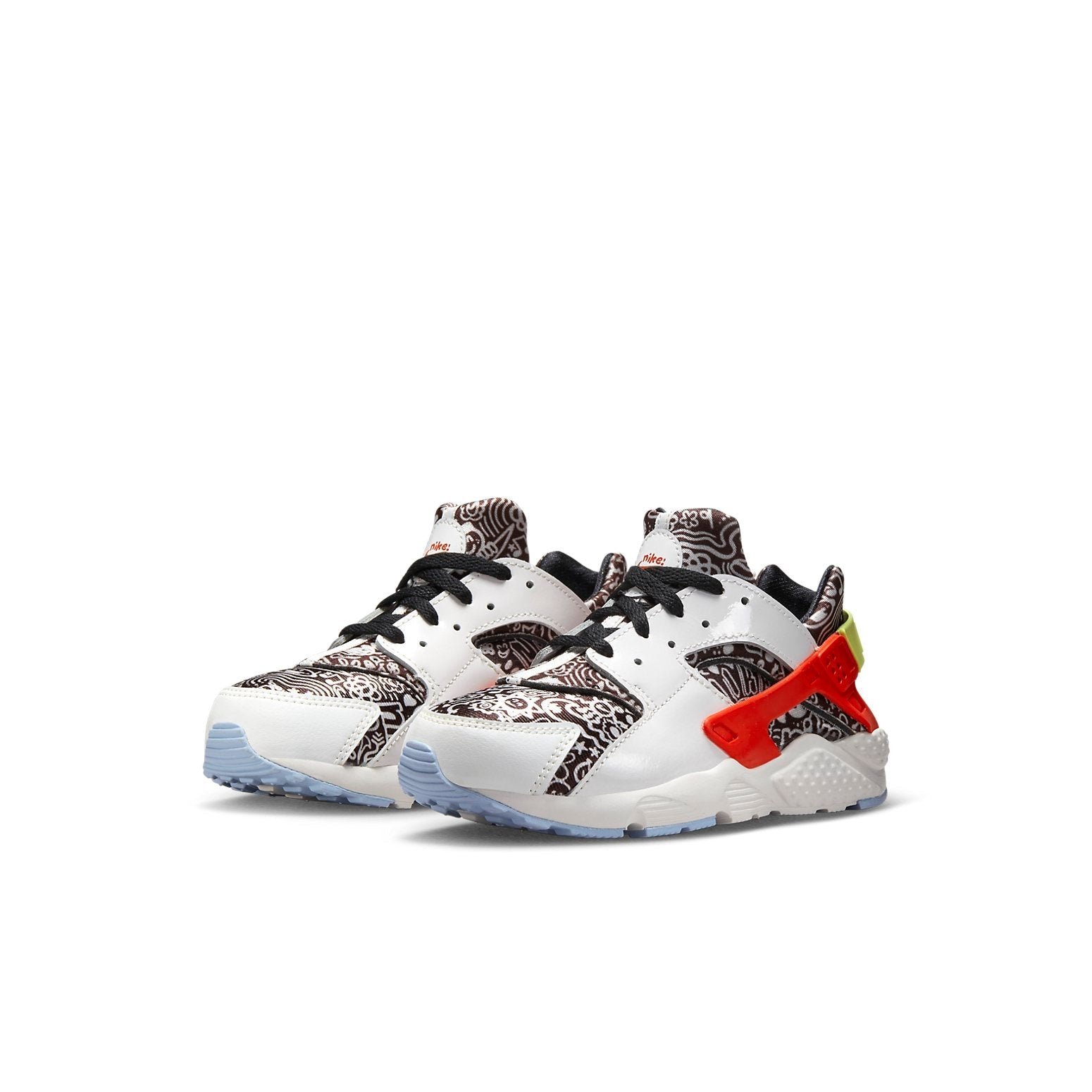 (PS) Nike Huarache 'White Red Black' DV2270-100
