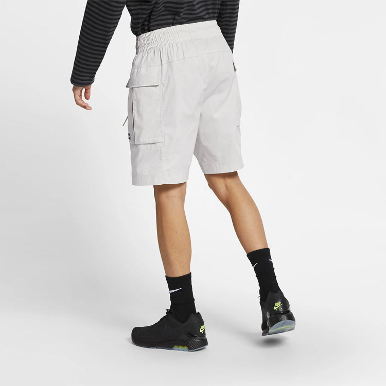 Nike Running Sports Big Pocket Cargo Shorts Creamy White AR2374-072