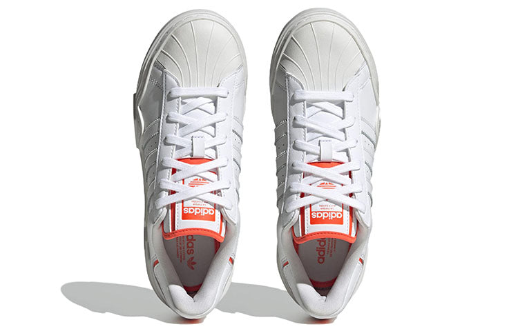 (WMNS) adidas Superstar Bonega 2B 'White Solar Red' IG2395