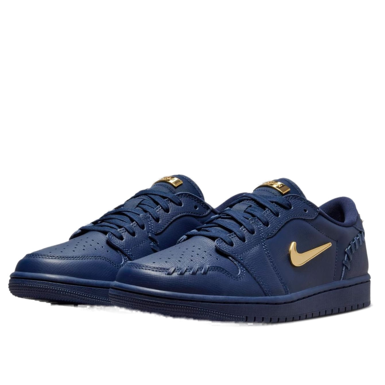 (WMNS) Air Jordan 1 Low 'Method of Make Midnight Navy Metallic Gold' FN5032-400