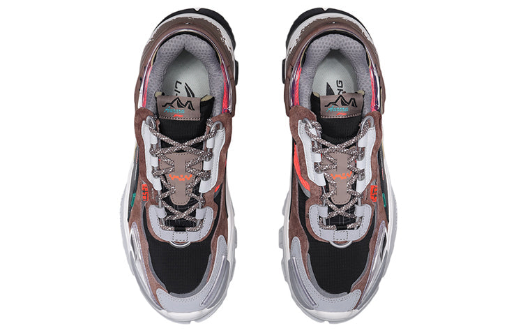 Li-Ning Aurora SkyWalker Y2K Paris Fashion Week 'Black Brown' AGCQ057-2