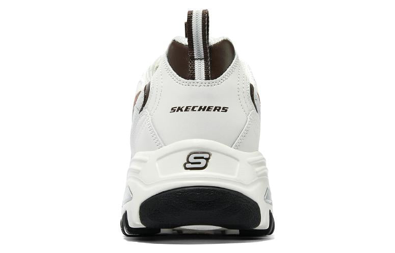 Skechers D'Lites Varsity Spirit Sneaker 'White Brown Grey' 894282-OWBR