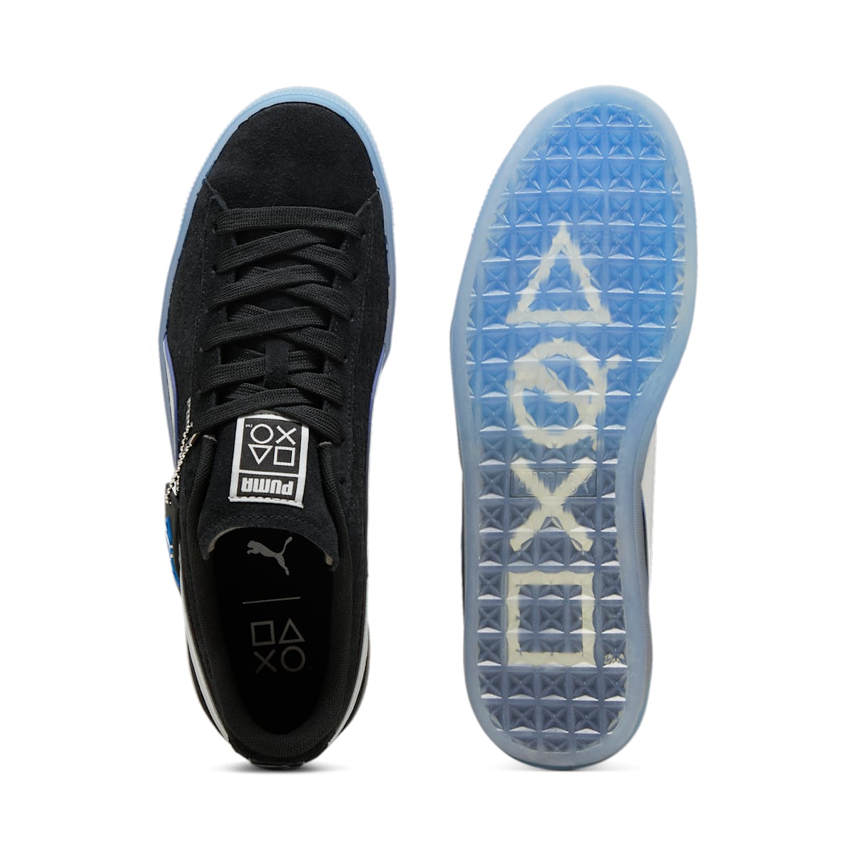 PUMA x Playstation Suede 'Black Glacial Grey' 396246-02