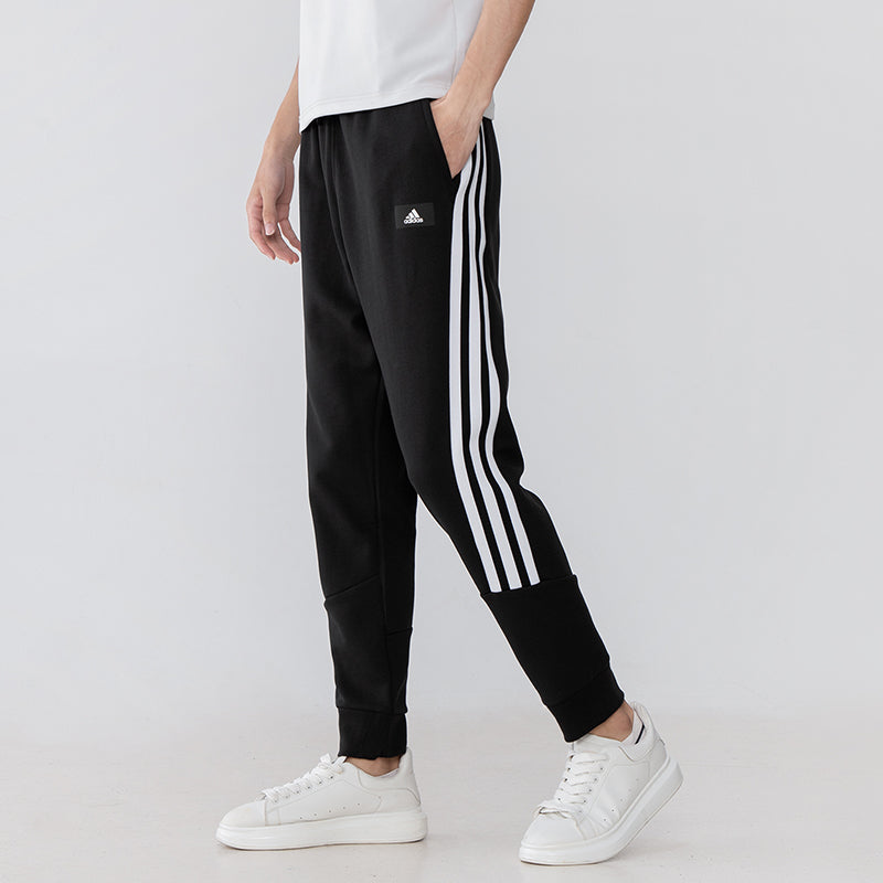 Men's adidas Fi 3s Pant Bundle Feet Sports Pants/Trousers/Joggers Black H46533