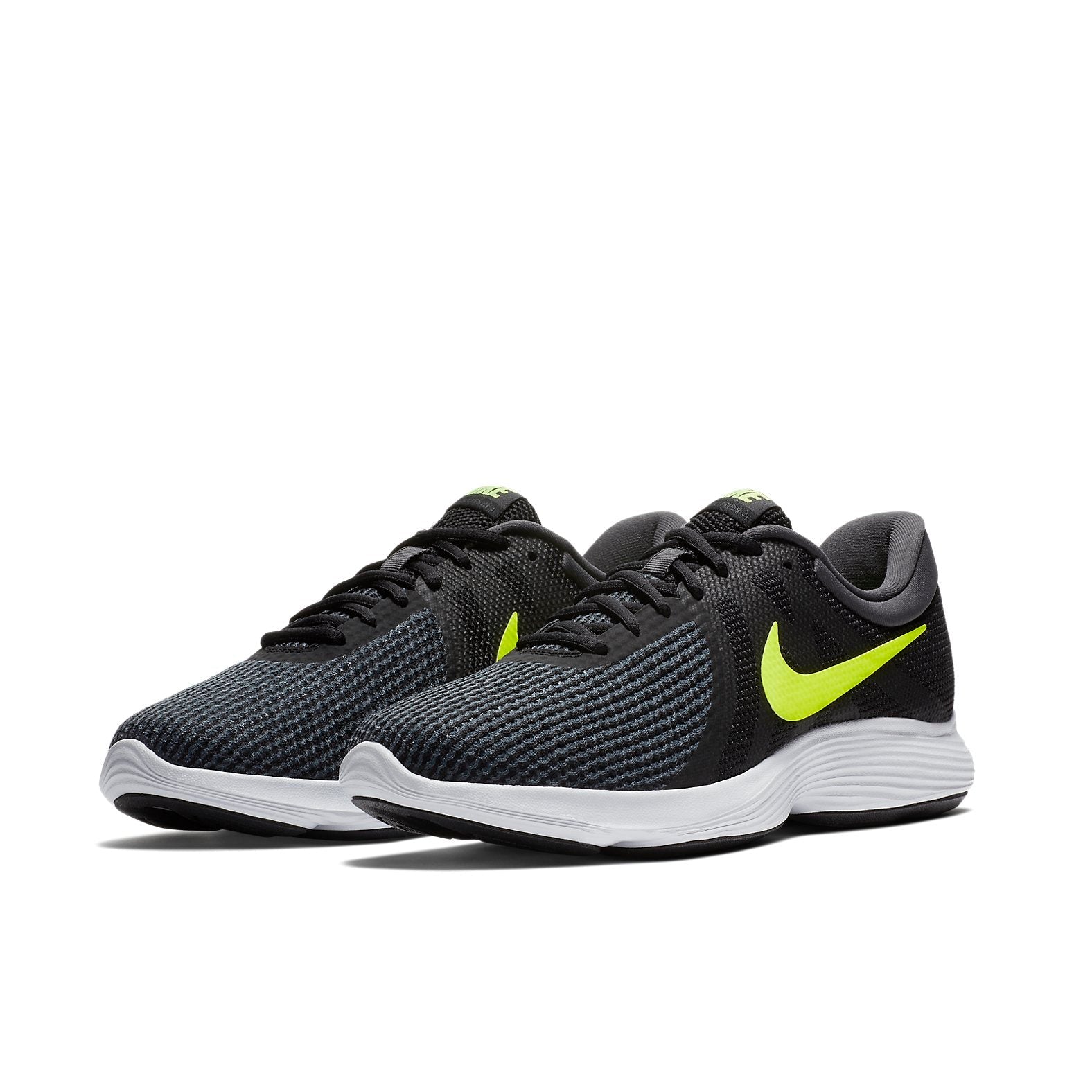 Nike Revolution 4 Low-Top Black/Yellow AJ3490-007