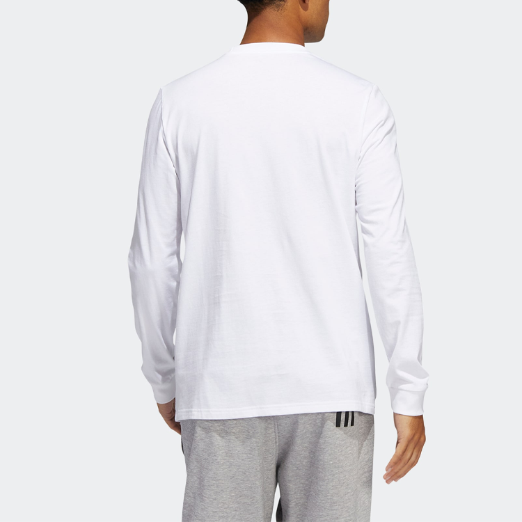 adidas Long-Sleeve Cotton T-Shirt 'Camo Linear' HE4788