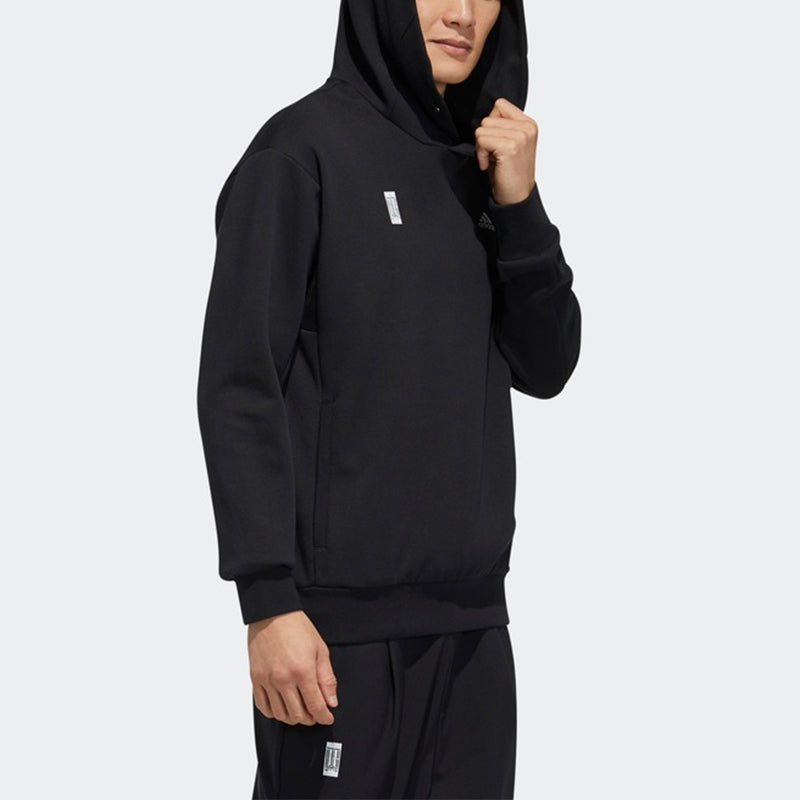 adidas Wj Swt Hood Printing Sports Pullover Black GP0912