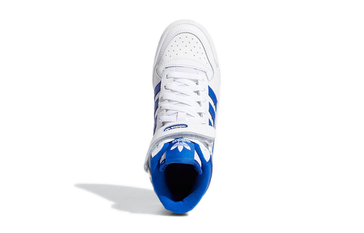 (GS) adidas originals Forum Mid 'White Blue' FZ2085