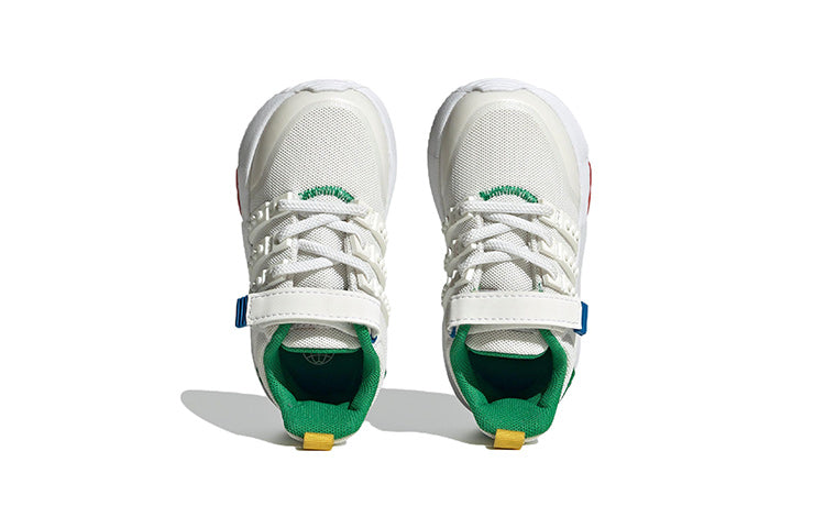 (TD) adidas x LEGO Racer TR21 Shoes 'Core White Green' HQ1320