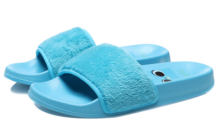 (WMNS) Li-Ning x Disney Bunny Sport Slides 'Blue' ABTR008-2