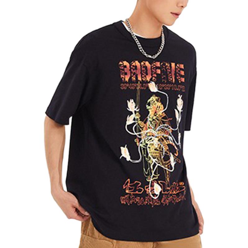 Li-Ning BadFive Year Of Tiger Graphic T-shirt 'Black' AHSS037-2