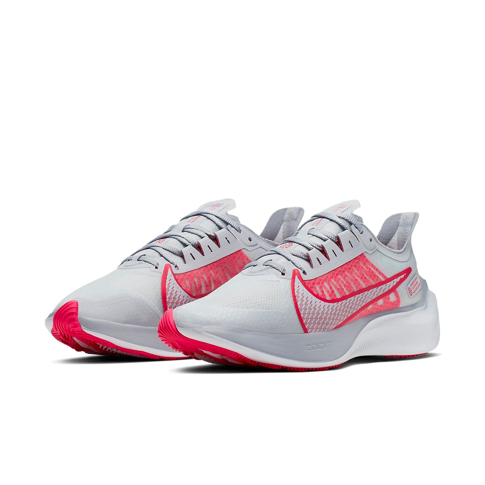 (WMNS) Nike Zoom Gravity 'Pure Platinum Red Orbit' BQ3203-003