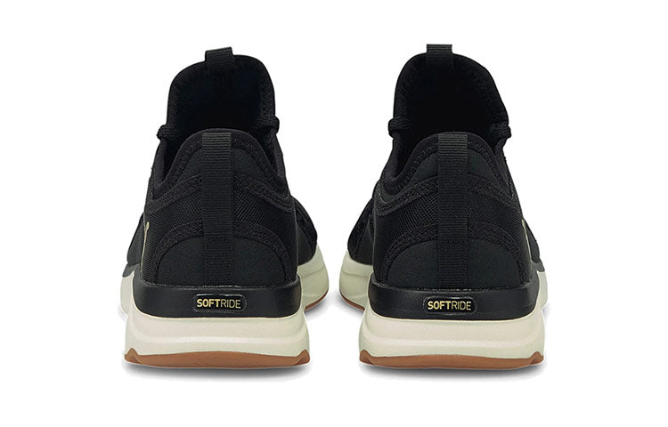 (WMNS) PUMA Softride Sophia Eco 'Black Marshmallow' 194862-01