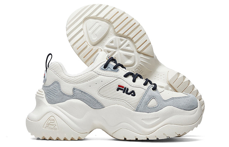 (WMNS) FILA Disruptor Sneakers 'White Grey' F12W941128FGD