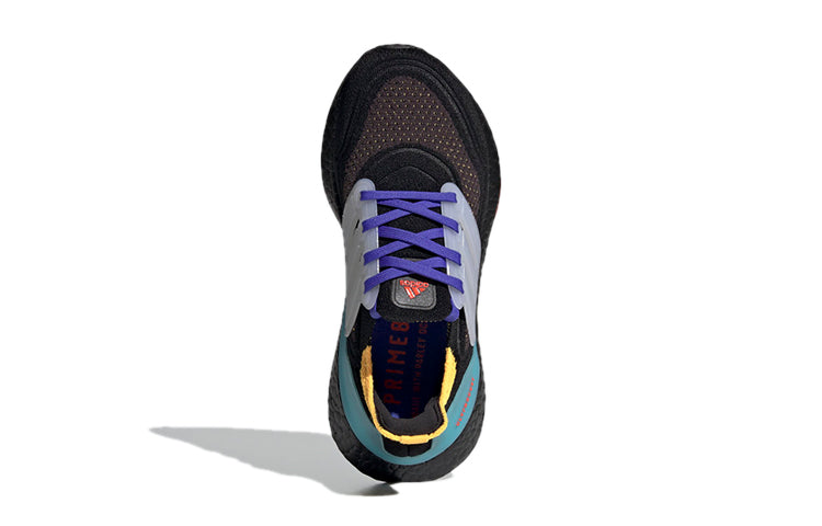 (GS) adidas Ultraboost 21 J 'Black Pulse Aqua' GX2561