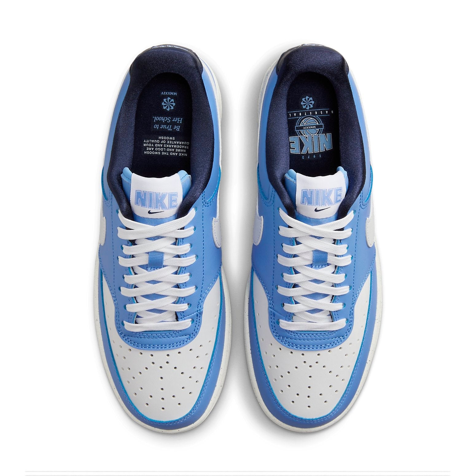 (WMNS) Nike Court Vision Low Next Nature 'Valor Blue White' FJ2767-400