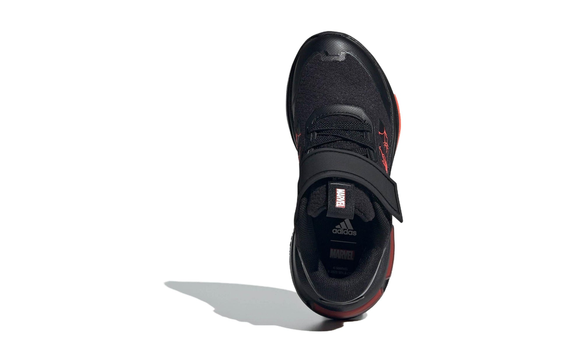 (GS) adidas Marvel Spidey Racer El 'Black Red' ID5236