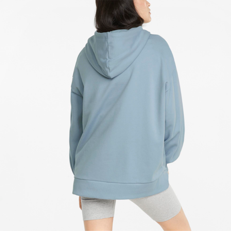 (WMNS) PUMA Casual Sports Loose Long Sleeves Hoodie Sky Blue 532283-61
