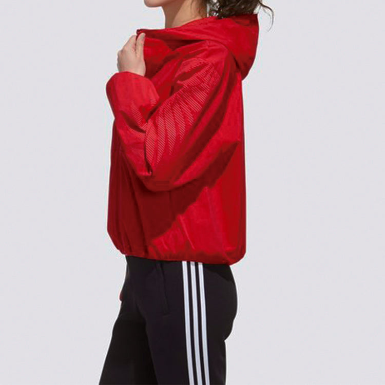 (WMNS) adidas Sports Stylish Jacket 'Light Red Purple' GG0773