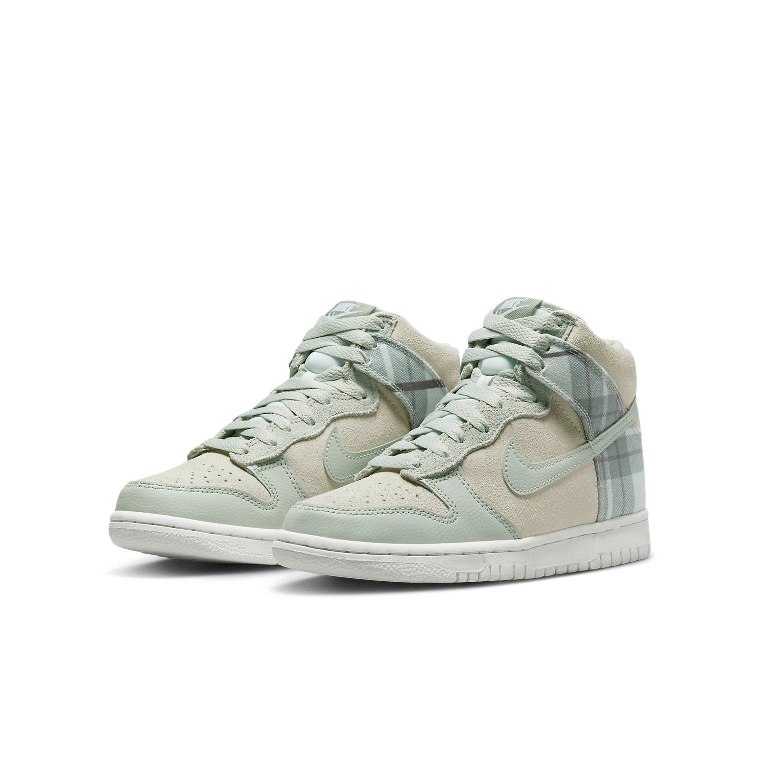 (GS) Nike Dunk High SE 'Mint Plaid' DV1724-100