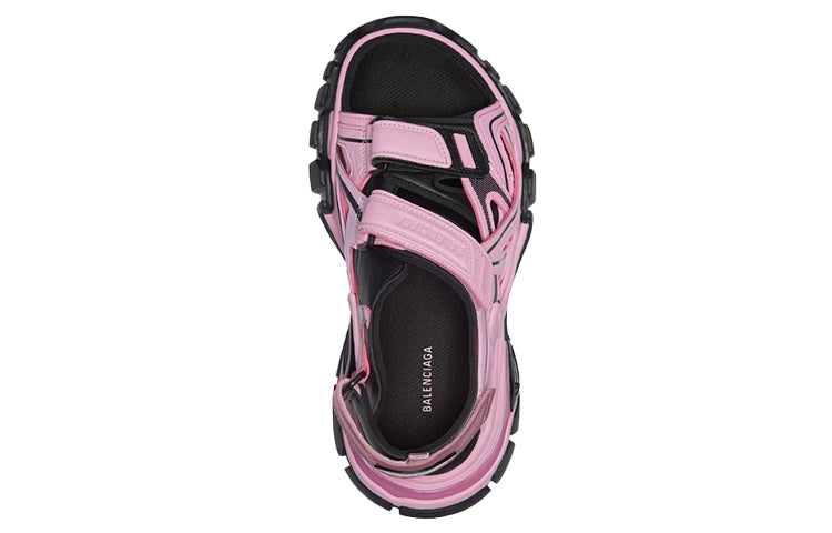 (WMNS) Balenciaga Track Sandal 'Neon Pink Black' 617543W2FH15010