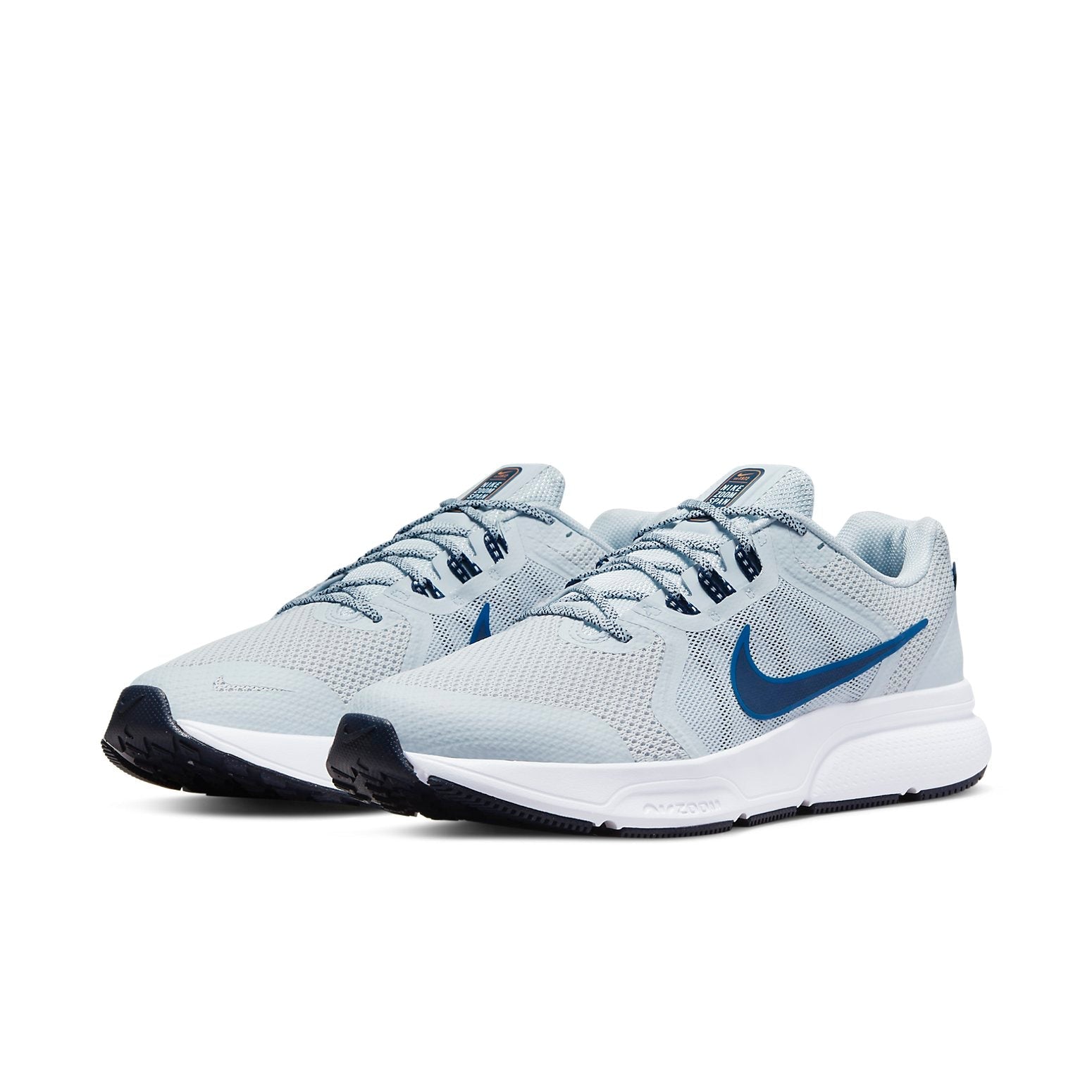 Nike Zoom Span 4 'Pure Platinum Dark Marina Blue' DC8996-007