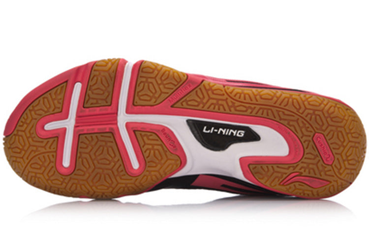 (WMNS) Li-Ning Saga Hi 'Black Red' AYAM004-1