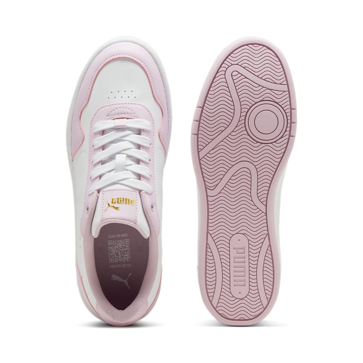 (WMNS) PUMA Court Classy 'White Grape Mist' 395021-06